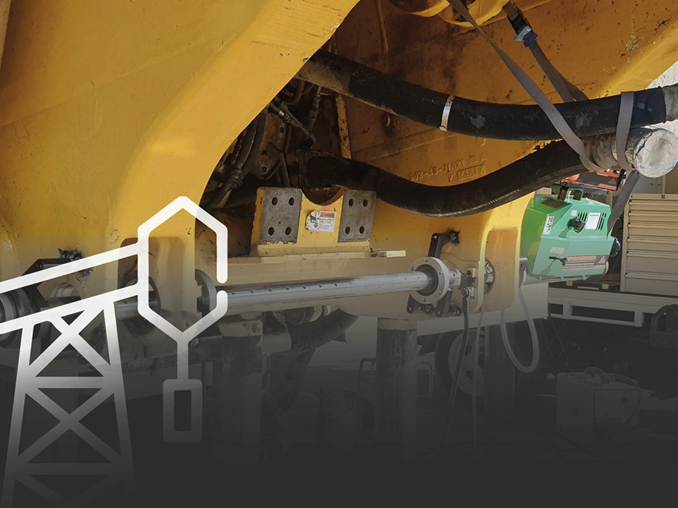 Maintenance in the mining with Elsa line boring machines